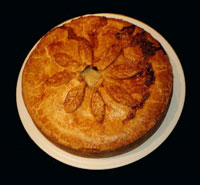 freshly made pork pie - delicious food to order from Occasions personal chef service, Algarve, Portugal